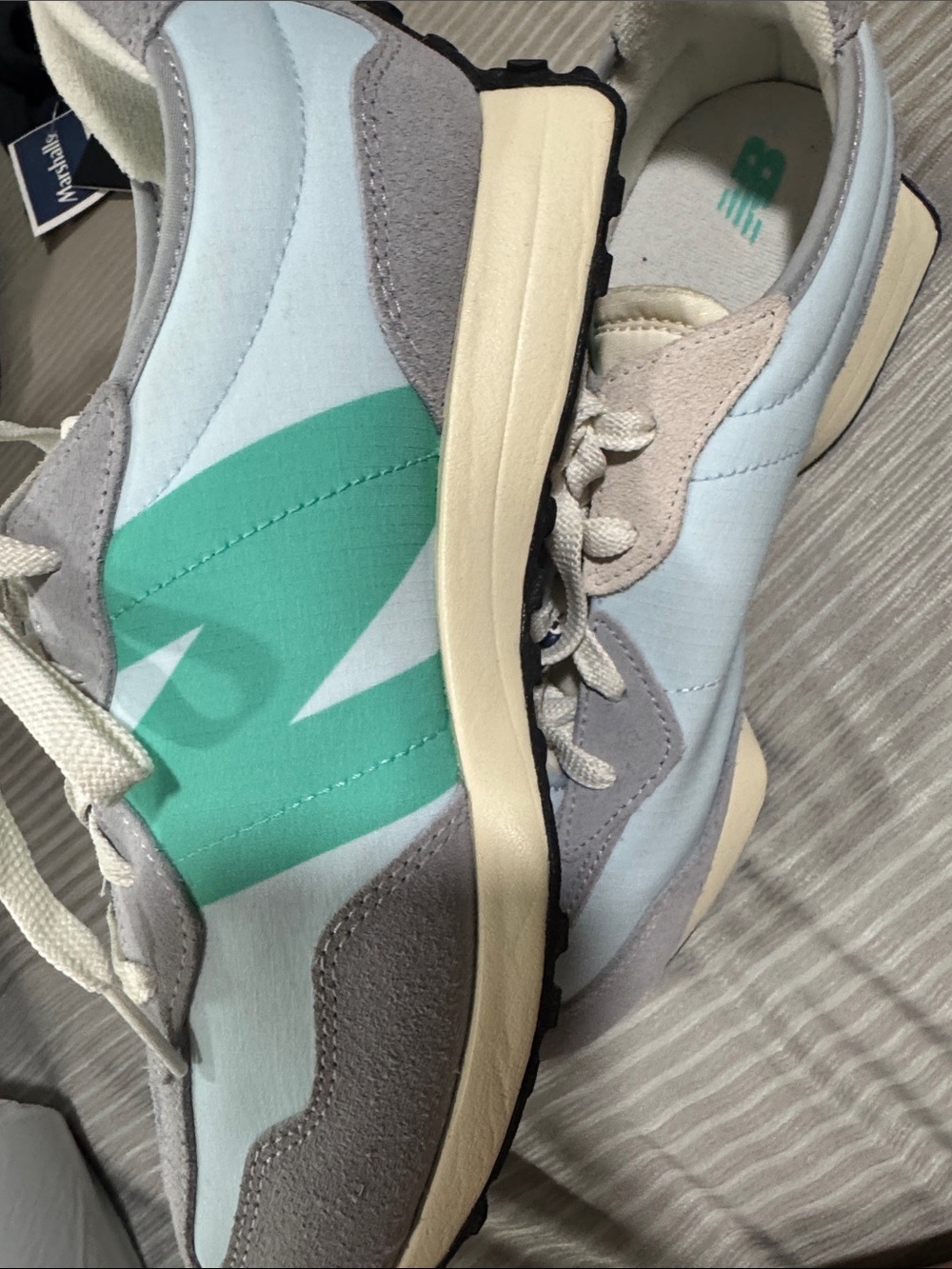 New Balance Women’s Sneakers in Light Blue and Mint